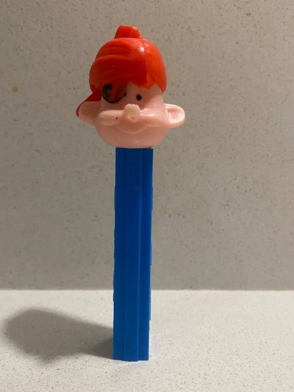 VINTAGE PEZ CANDY DISPENSER NO FEET - PEZ PAL BOY PIRATE 3.9 PAT YUGOSLAVIA